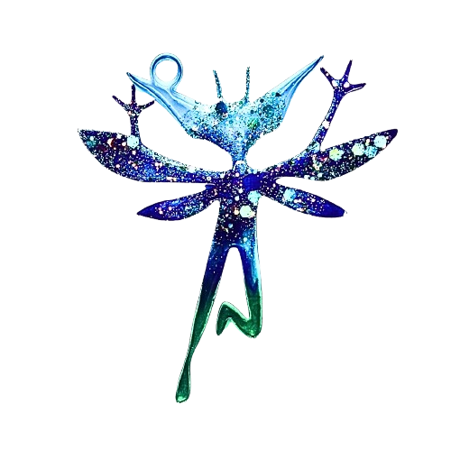 The Celestial Patronus – Handmade Resin Ornament