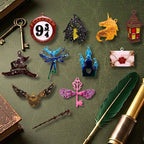 Hogwarts & Wonders Set – Handmade Resin Ornament Collection