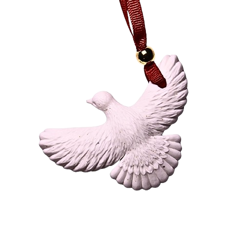 Peace Dove – Handmade Resin Ornament (Inspired by Home Alone 2)