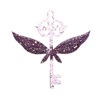 Magical Key – Handmade Resin Ornament