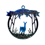Forest Patronus – Handmade Resin Ornament