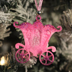 Pink Winter Set – Handmade Resin Christmas Ornament Collection