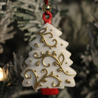 Cozy Winter Set – Handmade Resin Christmas Ornament Set