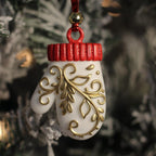 Cozy Winter Set – Handmade Resin Christmas Ornament Set