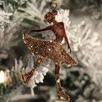 Chocolate Waltz Set – Handmade Resin Christmas Ornament Collection