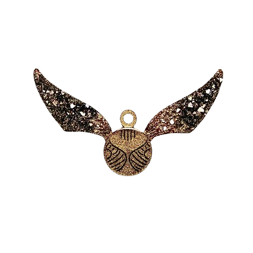 Golden Snitch – Handmade Resin Ornament