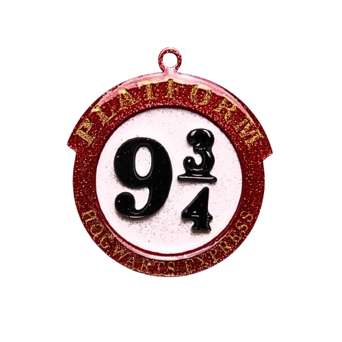 Platform 9¾ – Handmade Resin Ornament