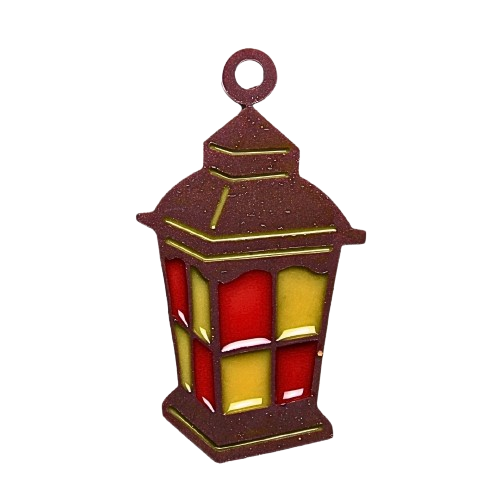Hogwarts Lantern – Handmade Resin Ornament