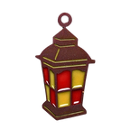 Hogwarts Lantern – Handmade Resin Ornament