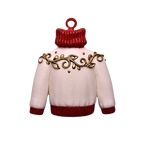 Cozy Sweater – Handmade Resin Ornament