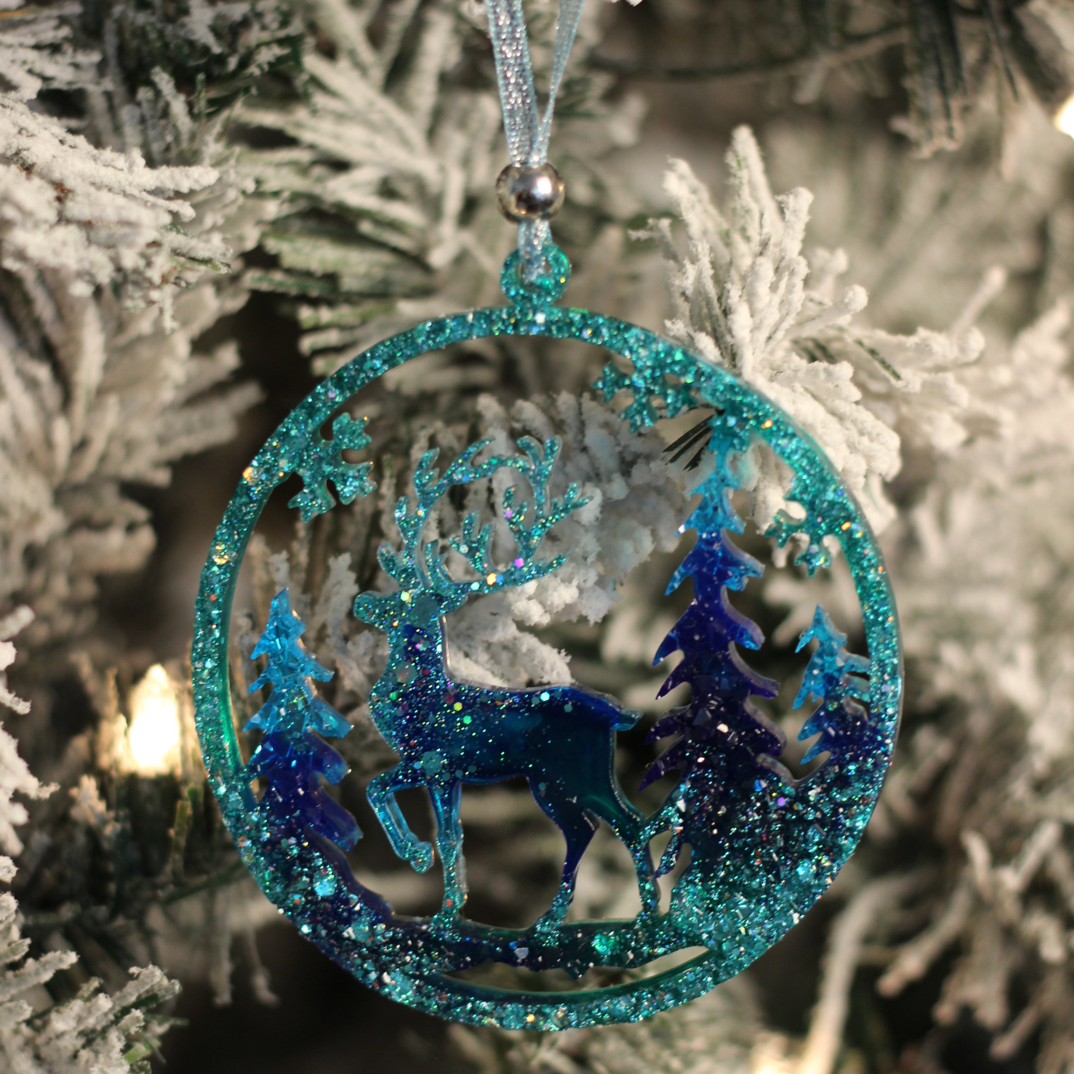 Frozen Dream Set – Handmade Resin Ornament Collection