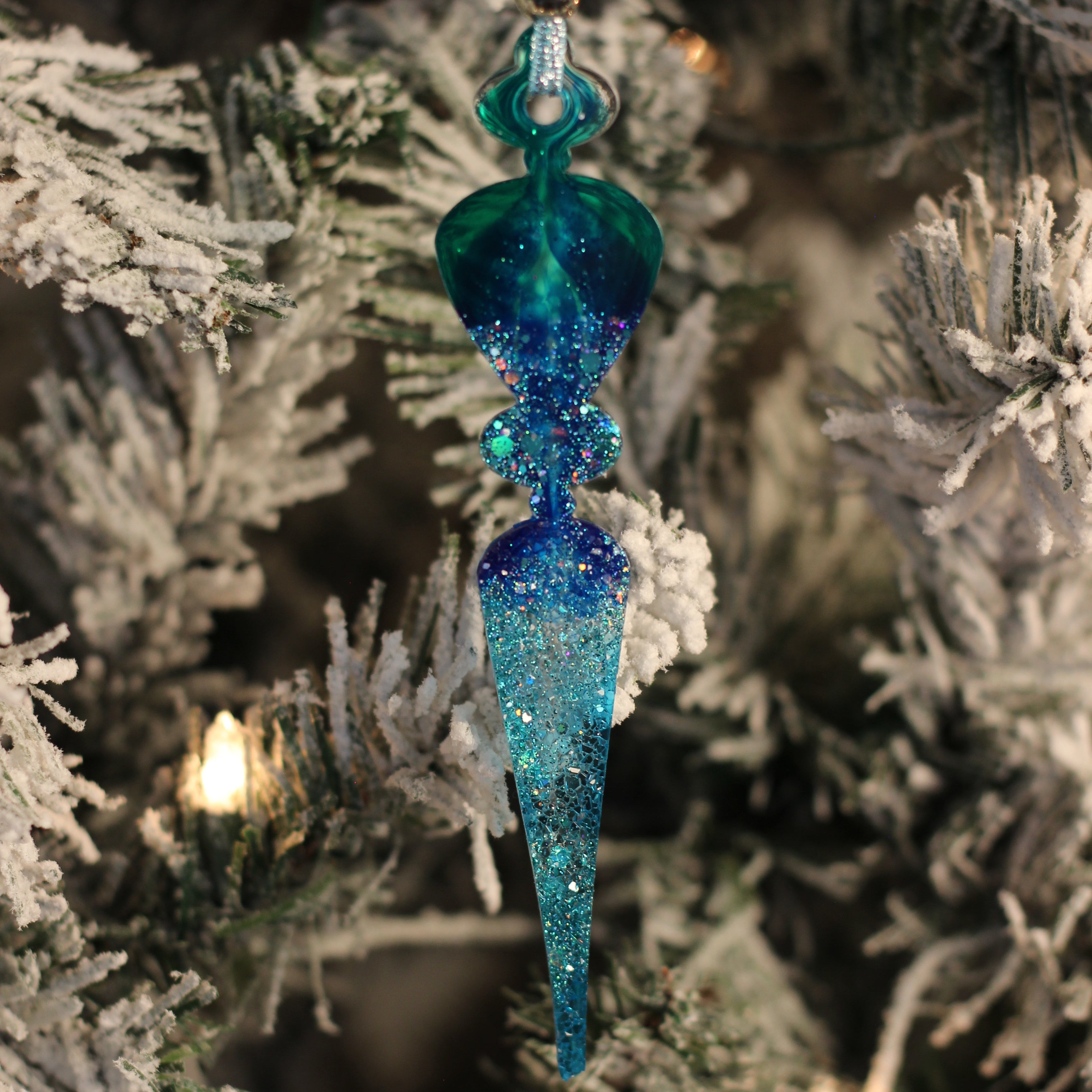 Frozen Dream Set – Handmade Resin Ornament Collection