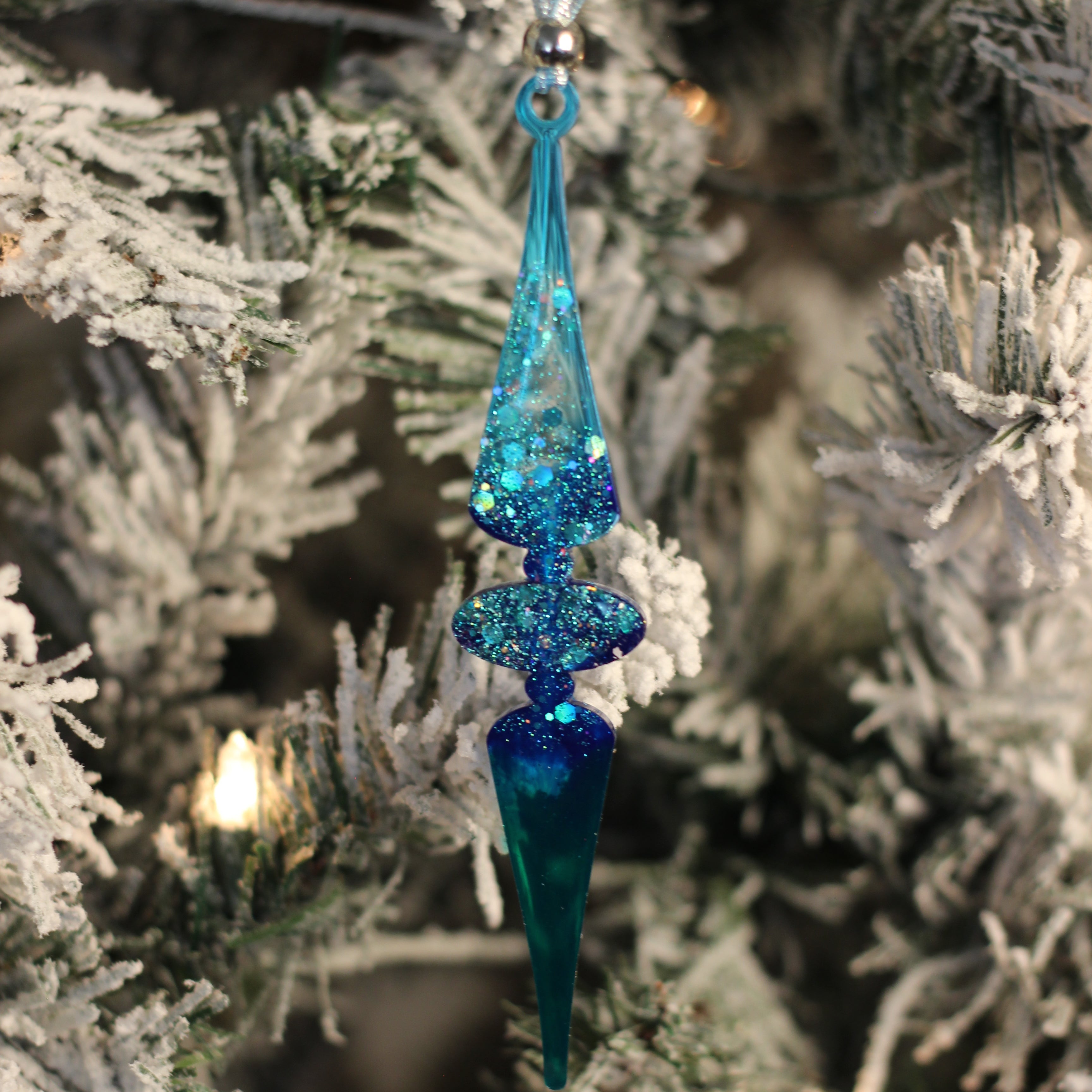 Frozen Dream Set – Handmade Resin Ornament Collection